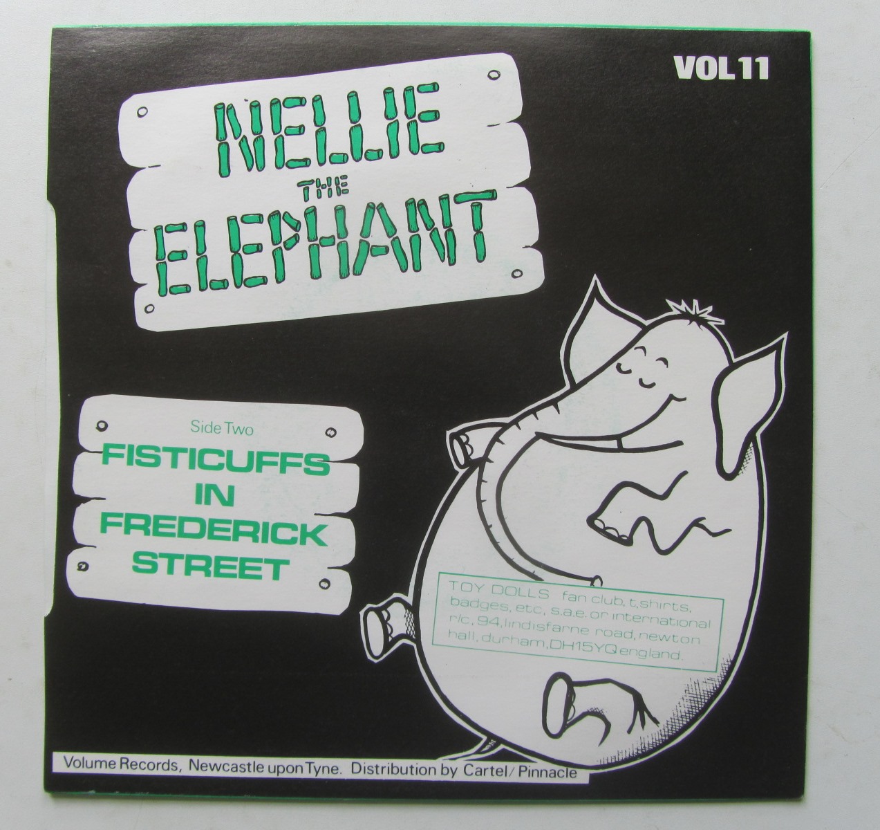 doloresserier.se Toy Dolls Nellie the Elephant 7" Singel